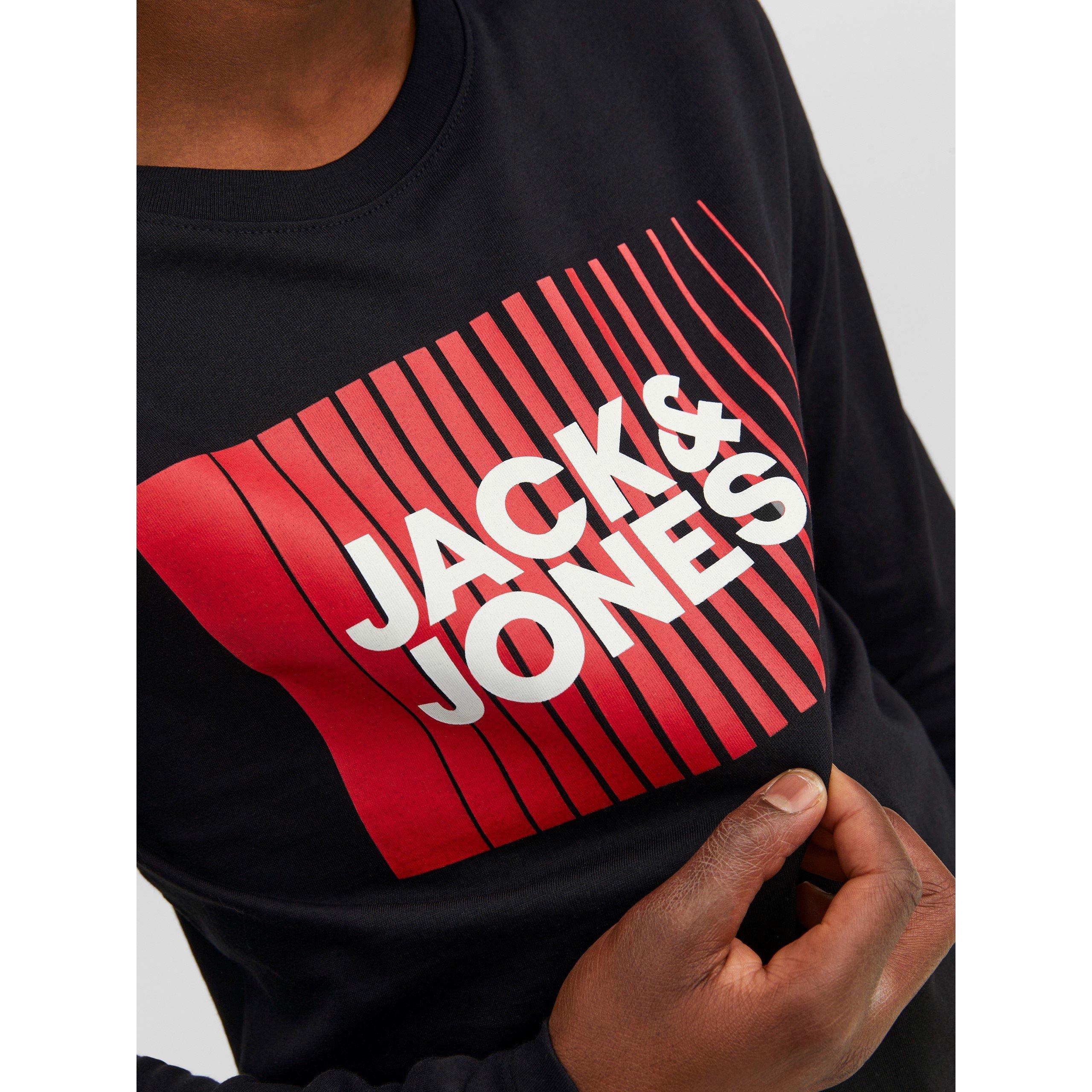 Jack and Jones Logo Long Sleeve T Shirt Infants