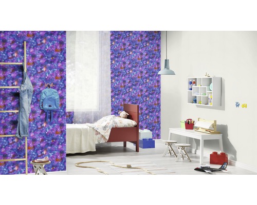 Papierbehang 273205 Kids & Teens 3 Cosmos paars