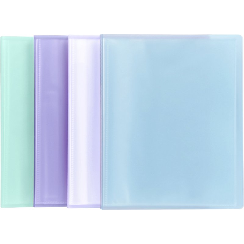 Protège-documents 20 pochettes - 40 vues - A5 - polypropylène - PROPYSOFT VIQUEL - Coloris assortis