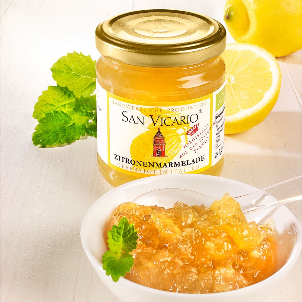 San Vicario Zitronenmarmelade Bio