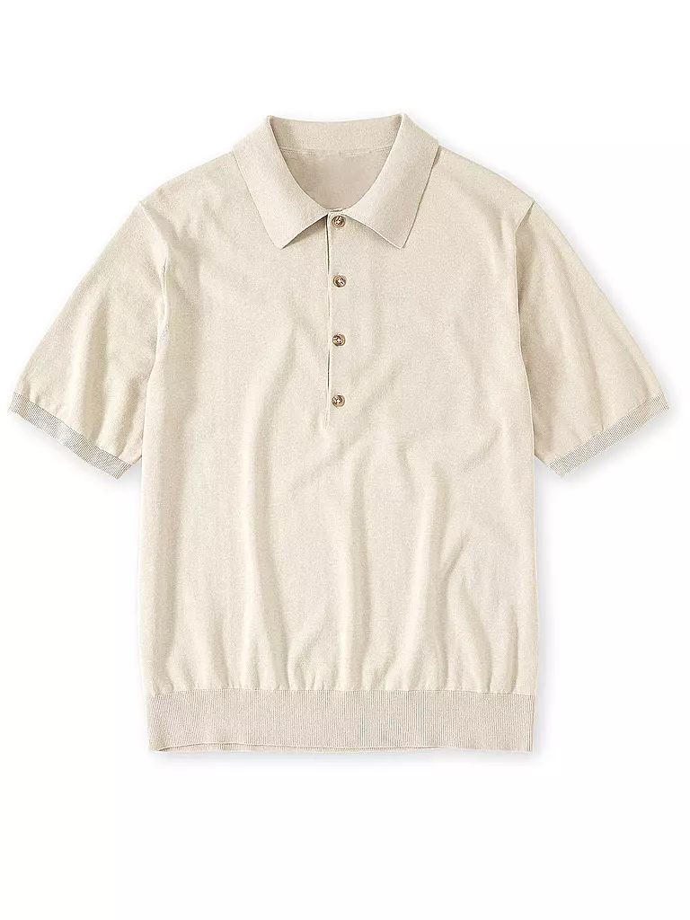 CLOSED Strickpoloshirt  beige