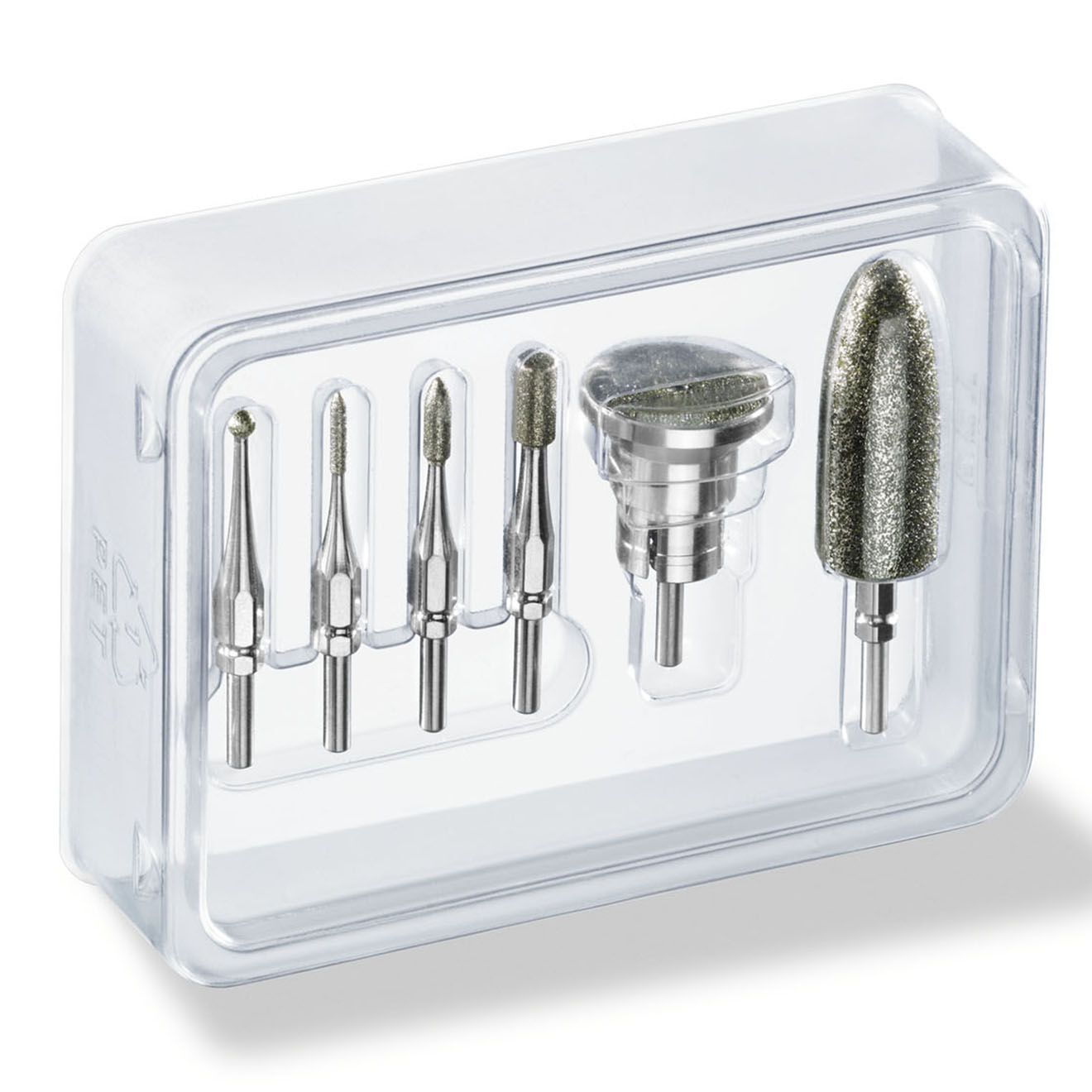 Beurer Set manucure & pédicure 9 embouts - gris
