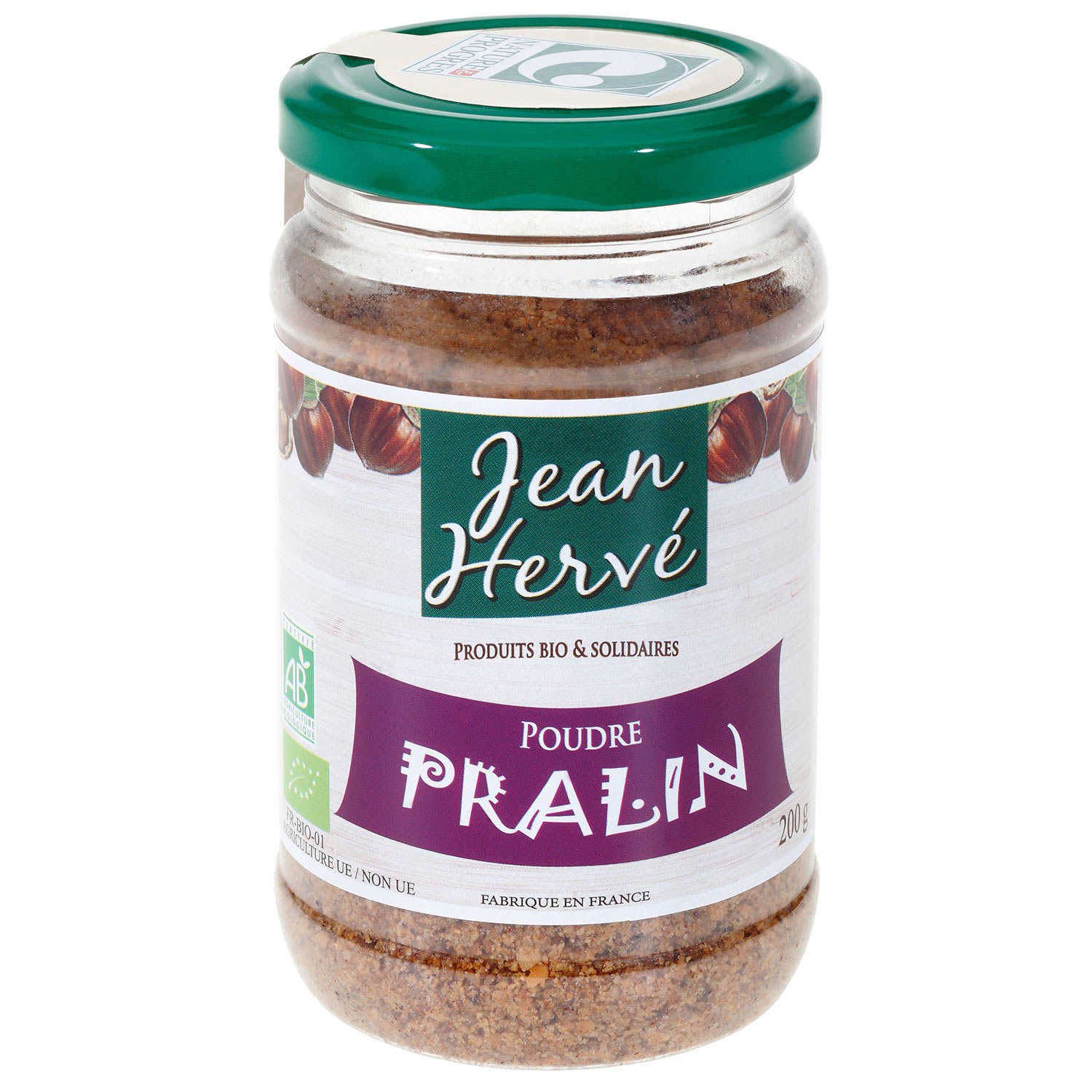Pralin bio en poudre