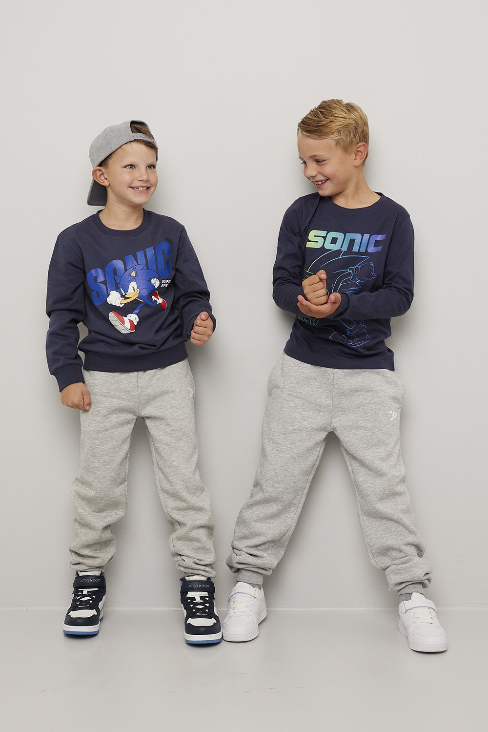 Langermet t-skjorte Sonic
