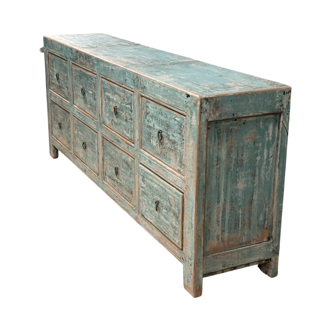 Uniek dressoir Acqua 8 lades Uniek Dressoir Acqua 8la 225x45x90