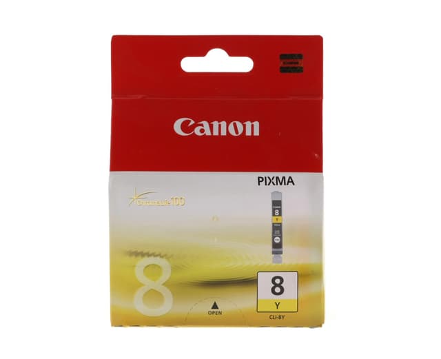Canon blækpatron CLI-8 Gul