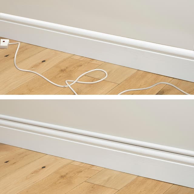 D-Line trunking-sæt (hvid)