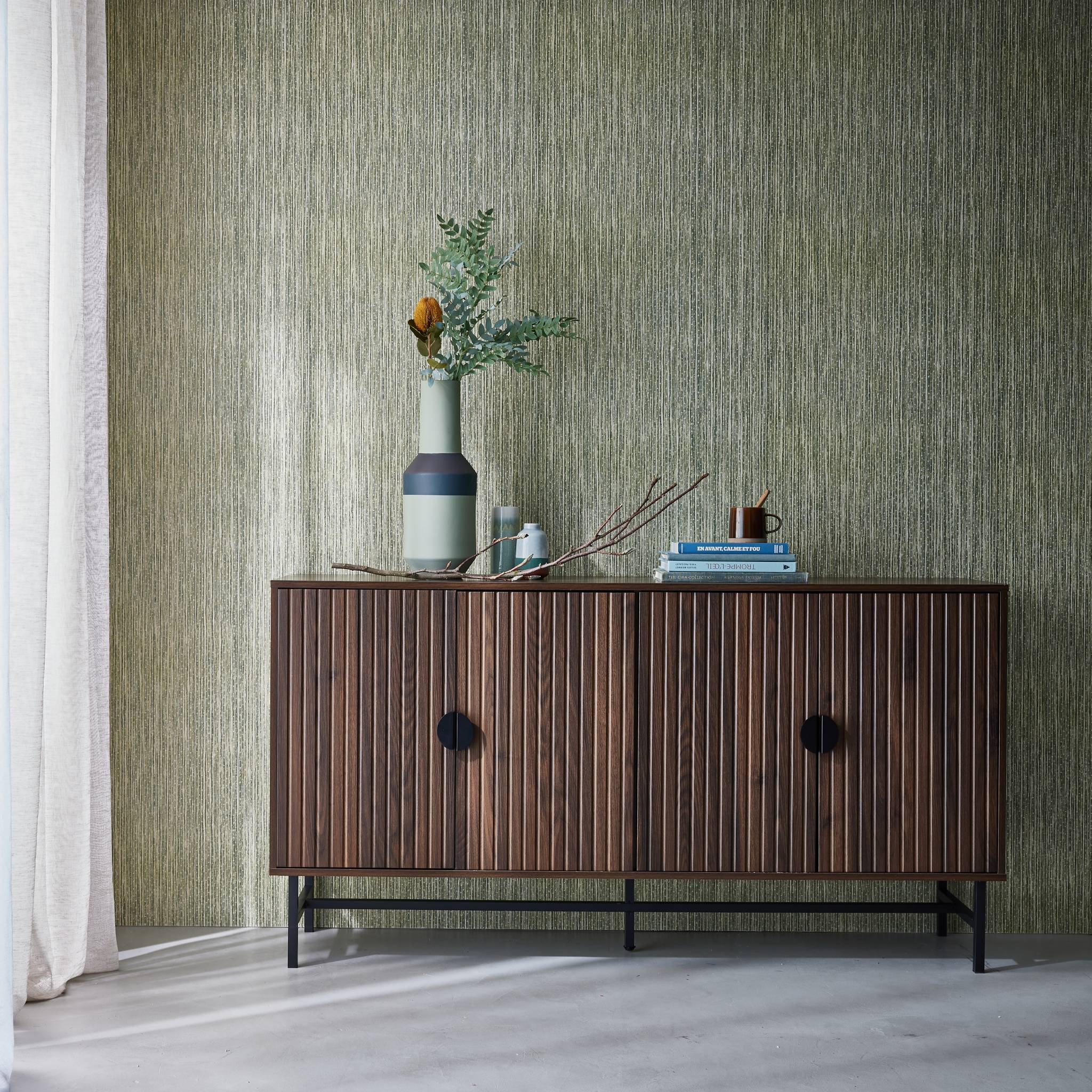 sweeek - Dressoir, L 157,5 x B 39 x H 83cm