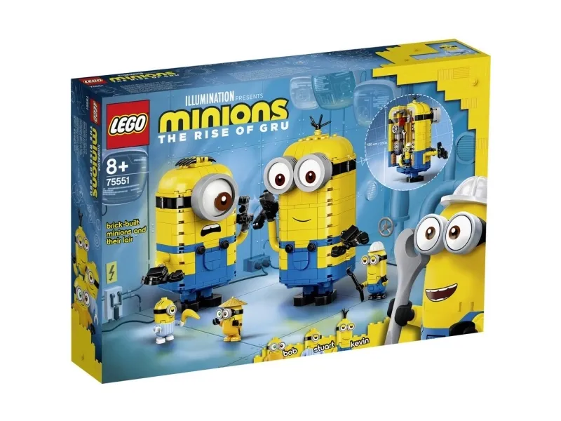 LEGO Minions 75551 Klodsbyggede Minions og deres tilholdssted