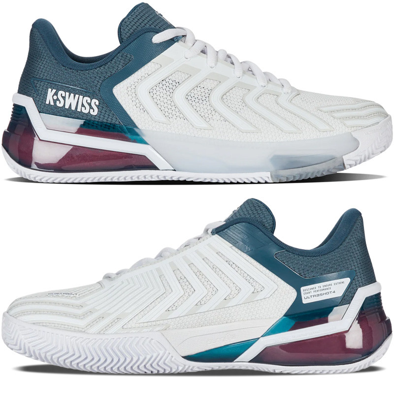 Stock ok K-Swiss UltraShot 4 Clay - Chaussures de tennis terre battue haut de gamme