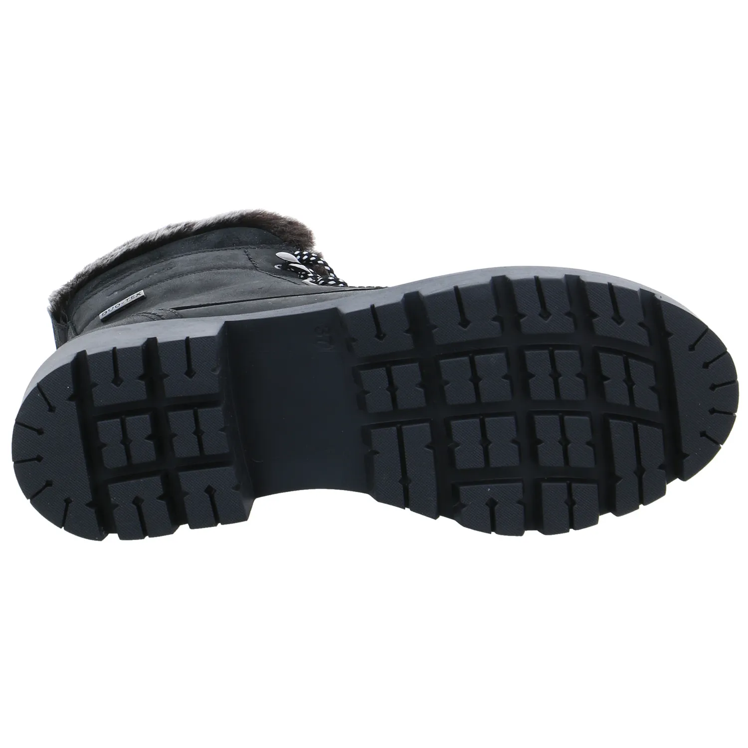 TAMARIS Boot Schwarz Leder  mit Tex - Membrane