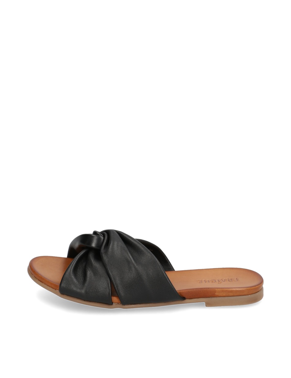 Glattleder Pantoffel