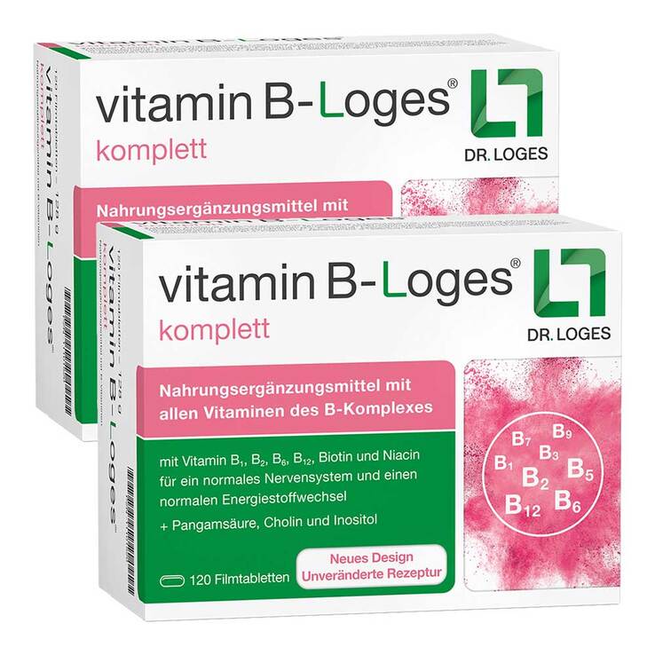 vitamin B-Loges komplett Filmtabletten, 2x120 St