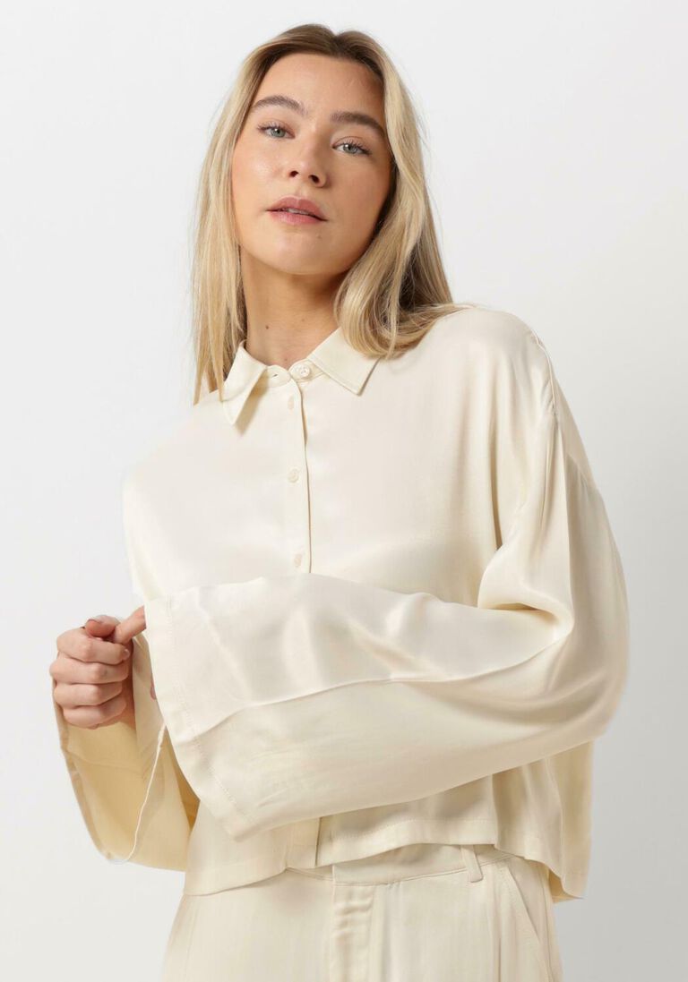 ALIX THE LABEL ecru alix the label blouse ladies woven kimono sleeve blouse