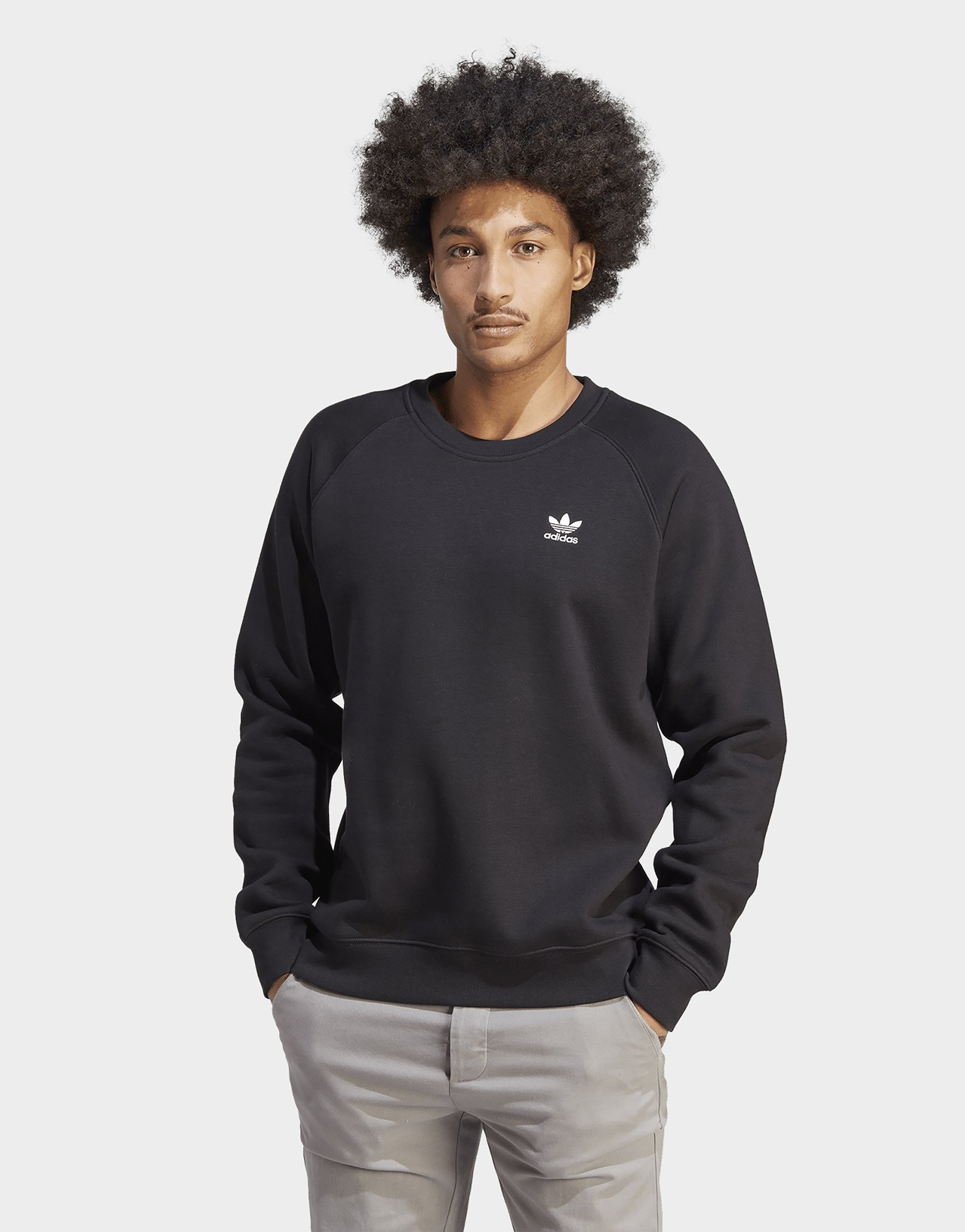 adidas Sweat-shirt ras-du-cou Trèfle Essentials