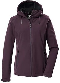 Killtec - KOW 8 WMN SFTSHLL JCKT - Softshelljas - Pruim - Water- en Windafstotend