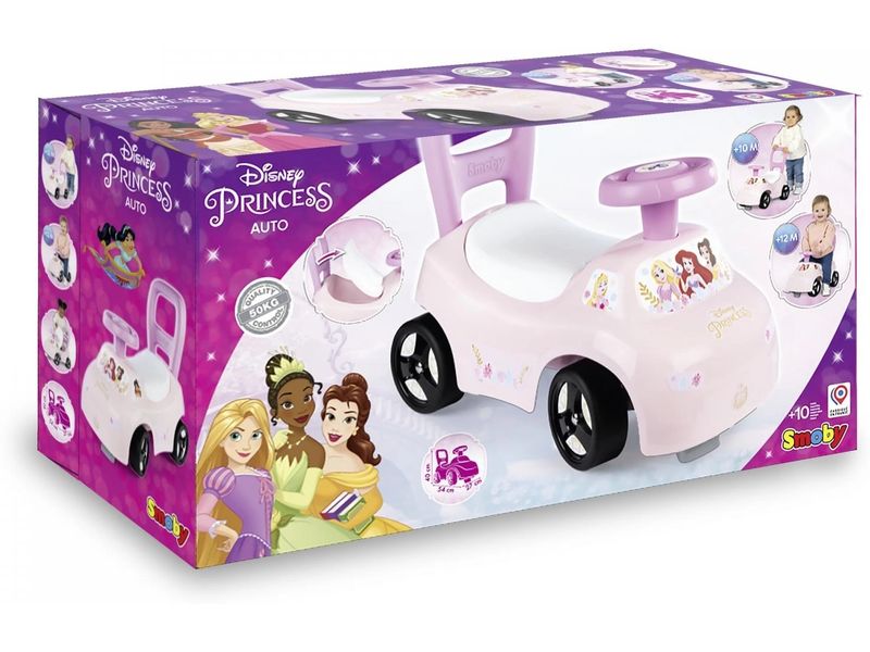 Smoby Rutschfahrzeug Disney Princess Rutschauto für Kinder