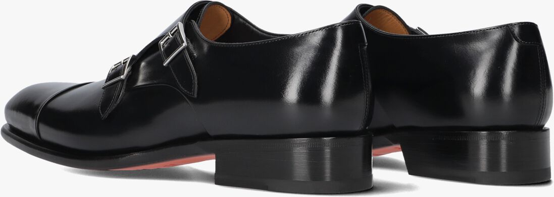 zwarte santoni nette schoenen carter 11652