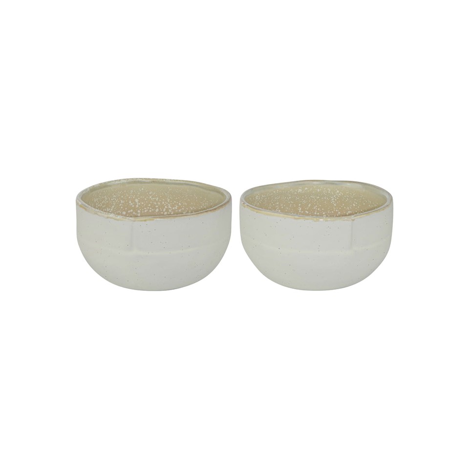 Mette Ditmer - SAND GRAIN bowl små skåle, 2 stk - Straw