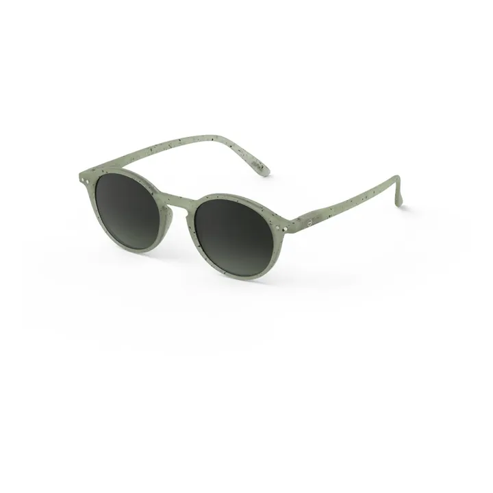IZIPIZI Lunettes de Soleil #D Effet Moucheté - Collection Adulte | Vert d'eau