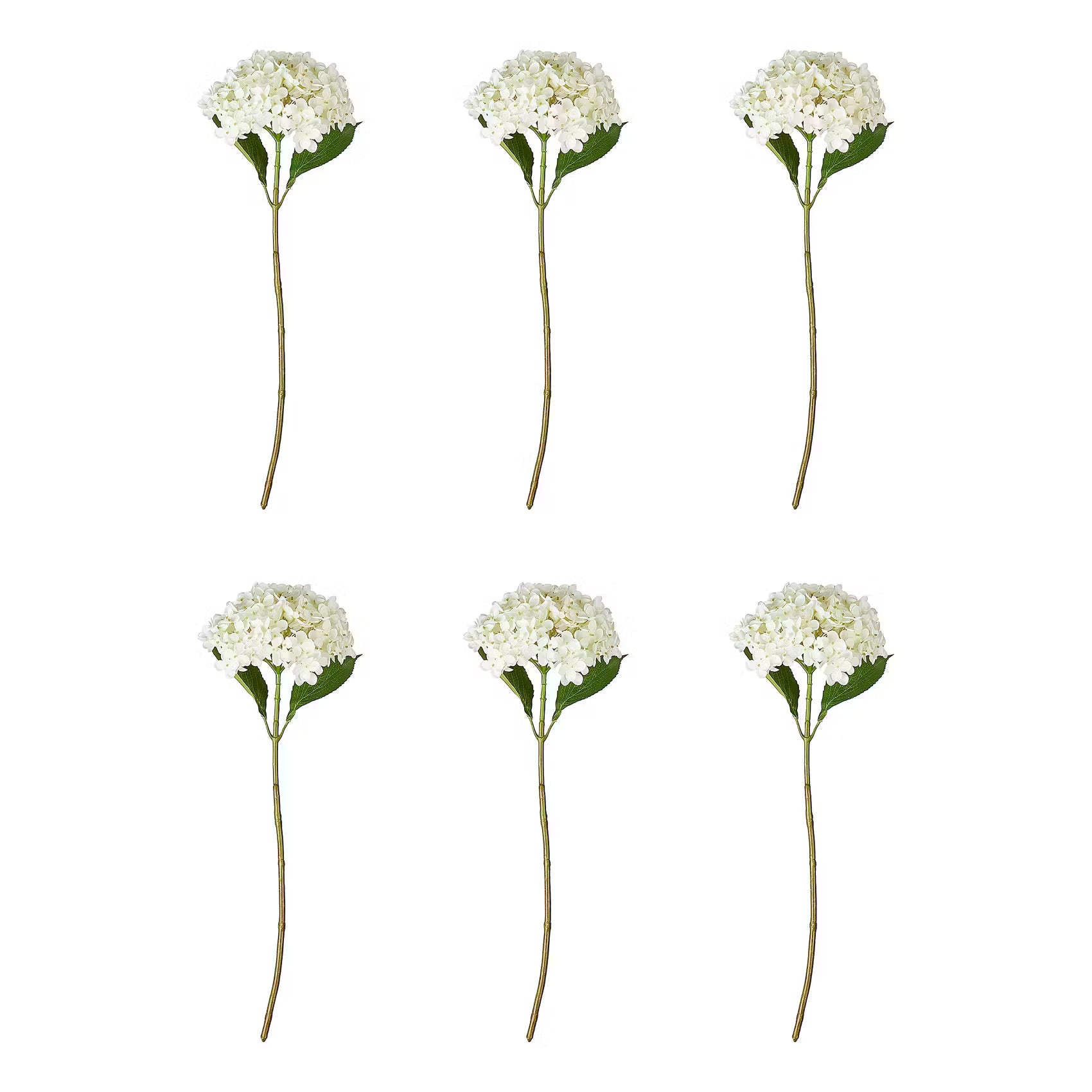 FLORISTA Kunstblume Hortensie 6er-Set