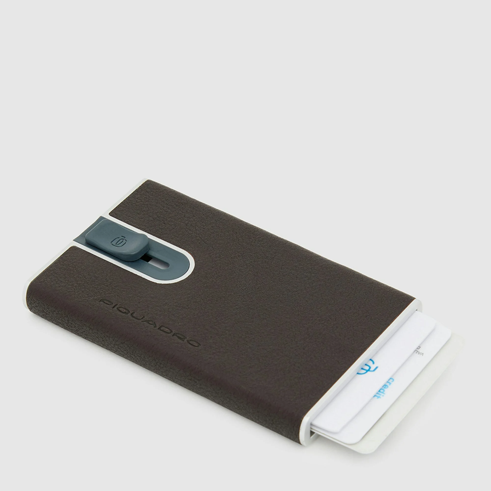 Porte-cartes en cuir | Marron