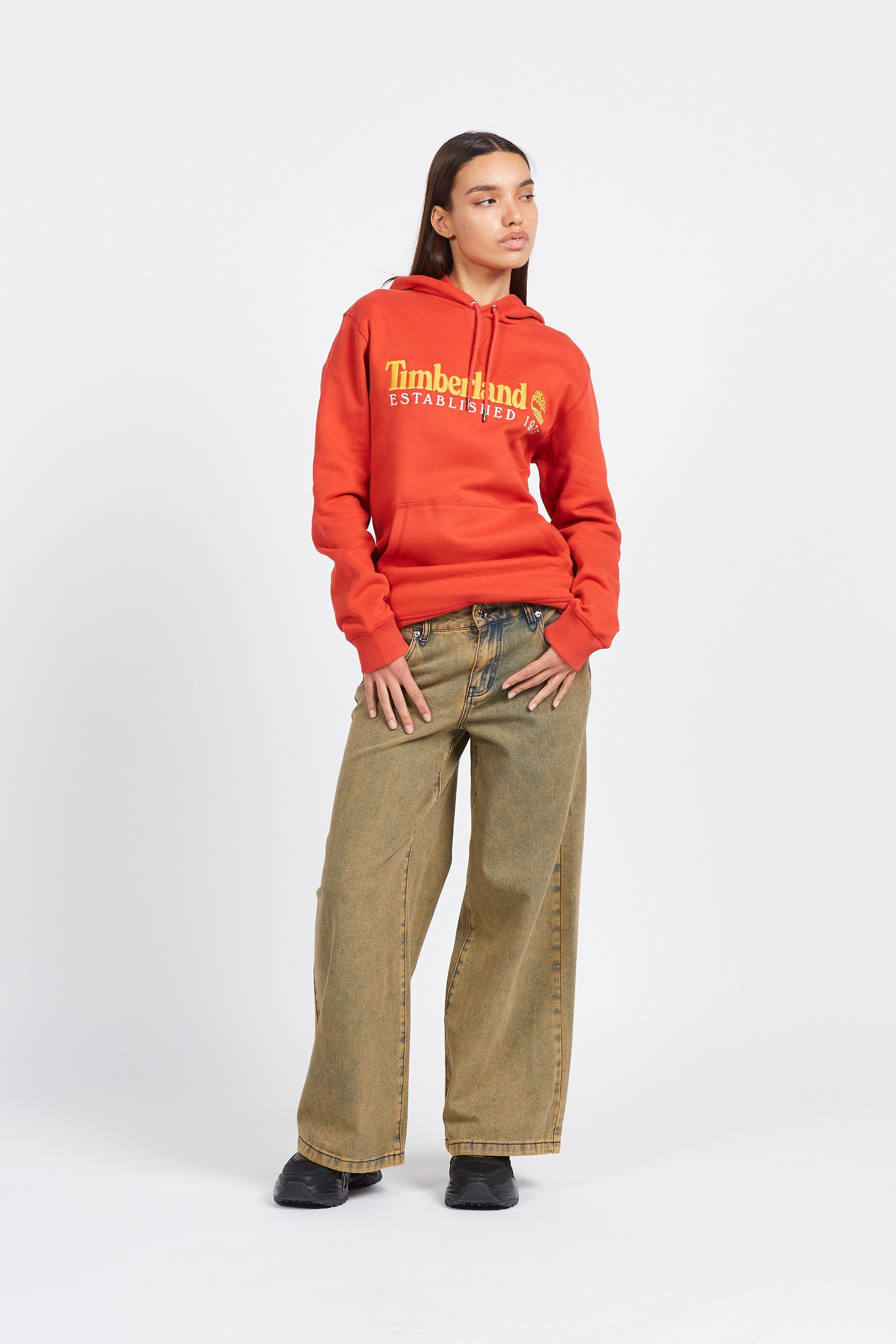 TIMBERLAND Hoodie 50TH 1973 HD Rouge