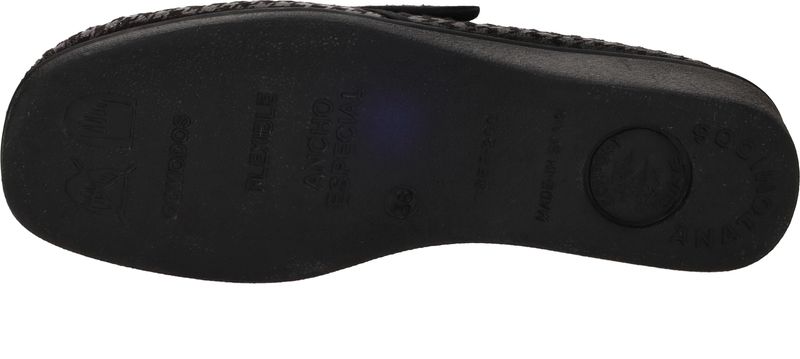 Belizia Pantoffels Zwart Dames