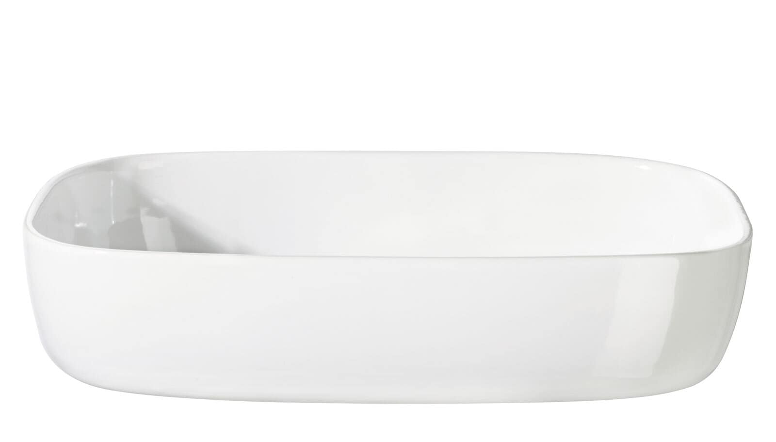 ASA Auflaufform GRANDE 30 x 7 x 40 cm Keramik weiß