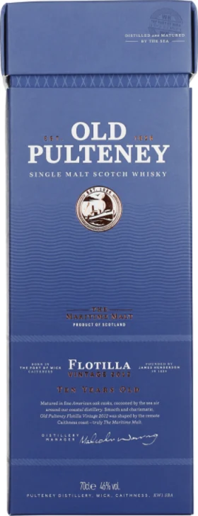 OLD PULTENEY 10 YEARS 2012 FLOTILLA SINGLE MALT 70CL