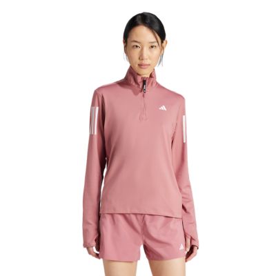 AdidasOwn the Run Half-Zip Longsleeve - rosa