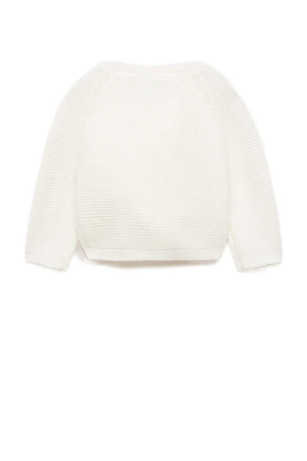 Mango Kids gebreide trui wit