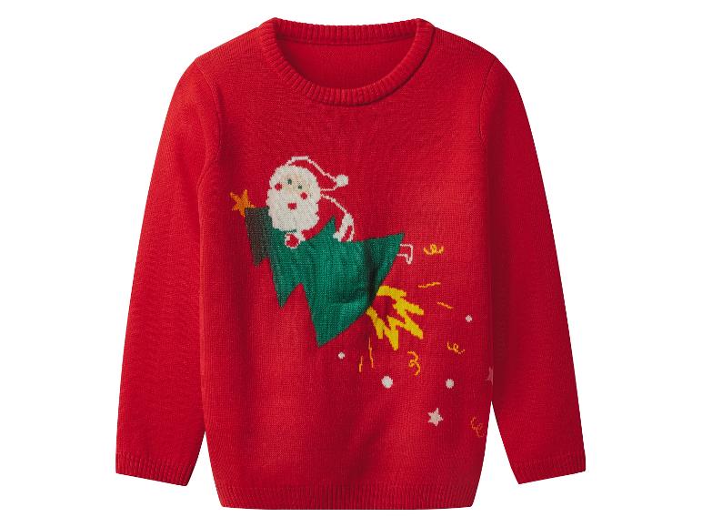 Kinder kersttrui met lampjes