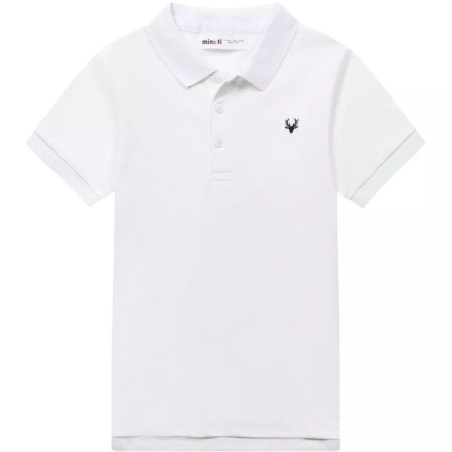 MINOTI Poloshirt Weiß