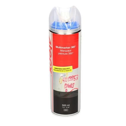 4tecx Multimarker fluor blauw 360⁰ 500ml - 4018009120