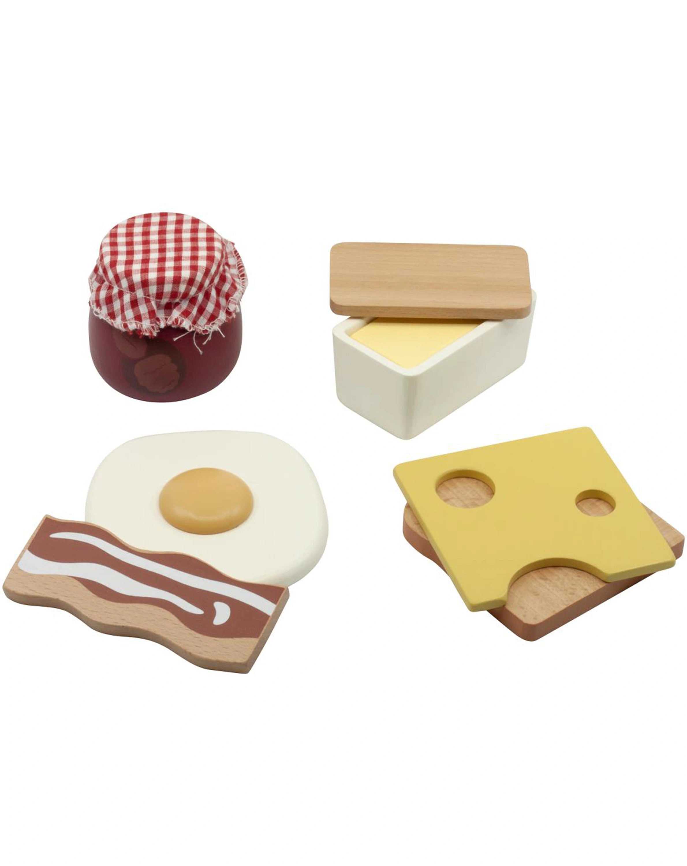 Spiel-Lebensmittel FRÜHSTÜCK 6-teilig