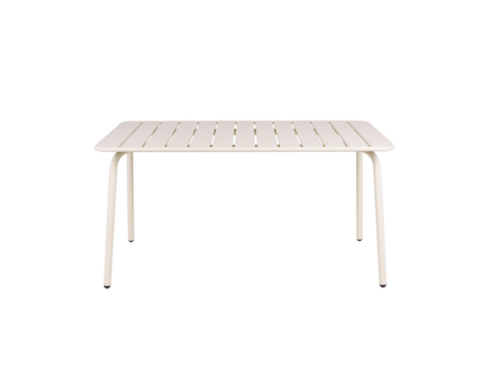 Metalen tuintafel Max ivoor