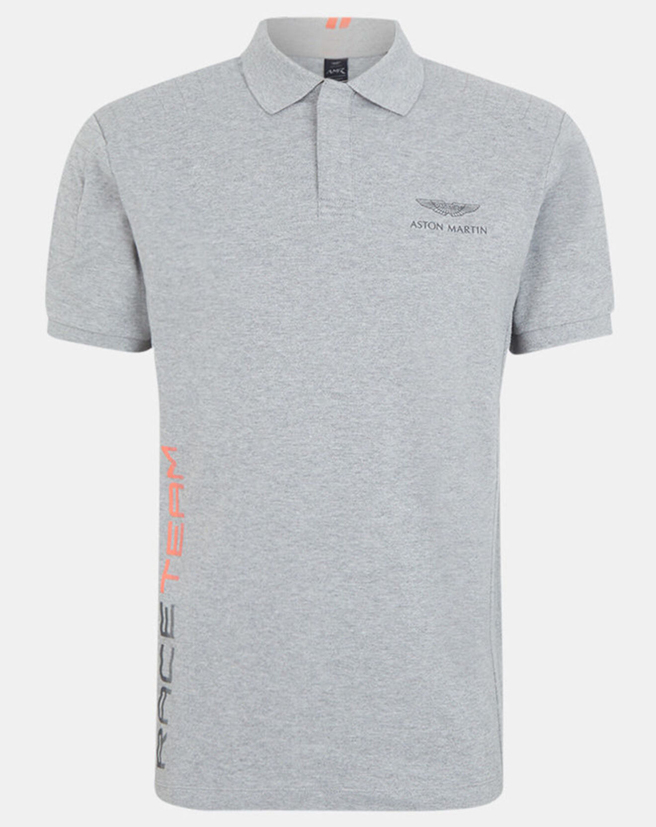 Hackett London Polo Regular Fit Aston Martin Racing gris chiné