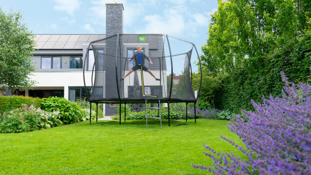 EXIT Silhouette Trampolin Durchmesser: 305cm - schwarz