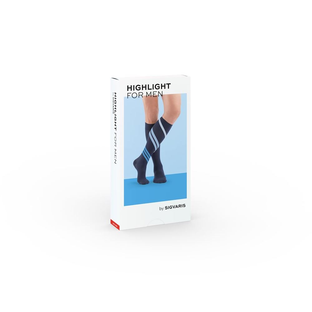 SIGVARIS Highlight Men A-D<br>1 Paar, S, normal geschlossen anthracite