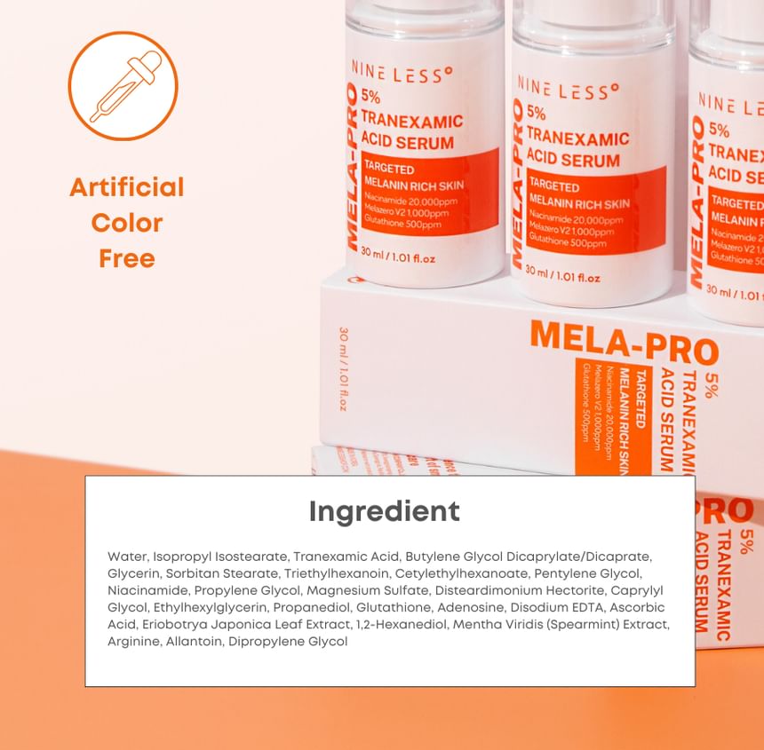 NINELESS - MELA-PRO 5% Tranexaminezuur Serum