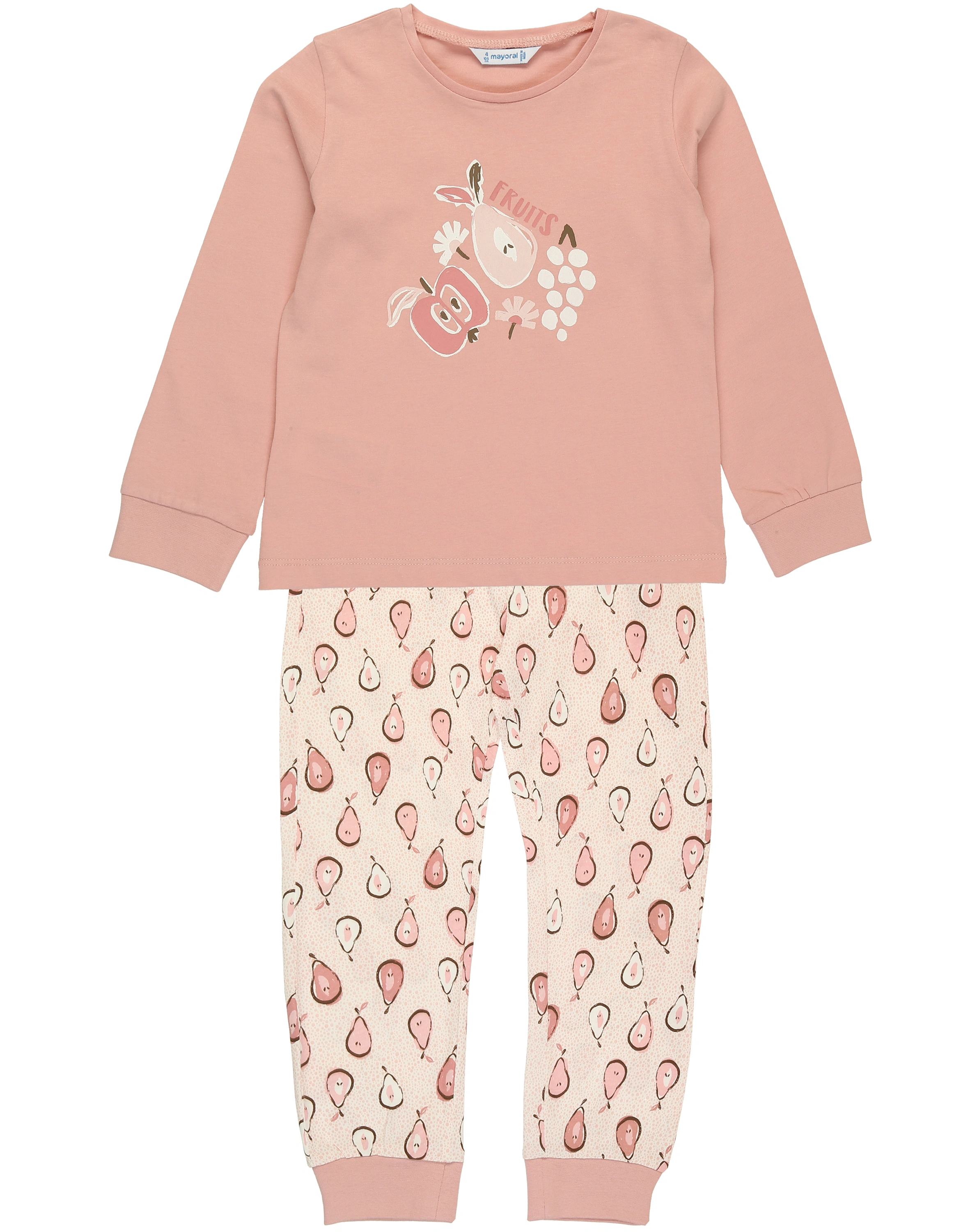 Schlafanzug lang SWEET in rosa