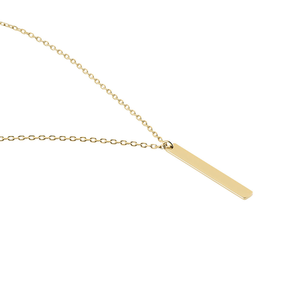 Collier Plaqué Or Jaune Bobby