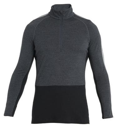 Baselayer Manches Longues Icebreaker Merinos 200 ZoneKnit Gris
