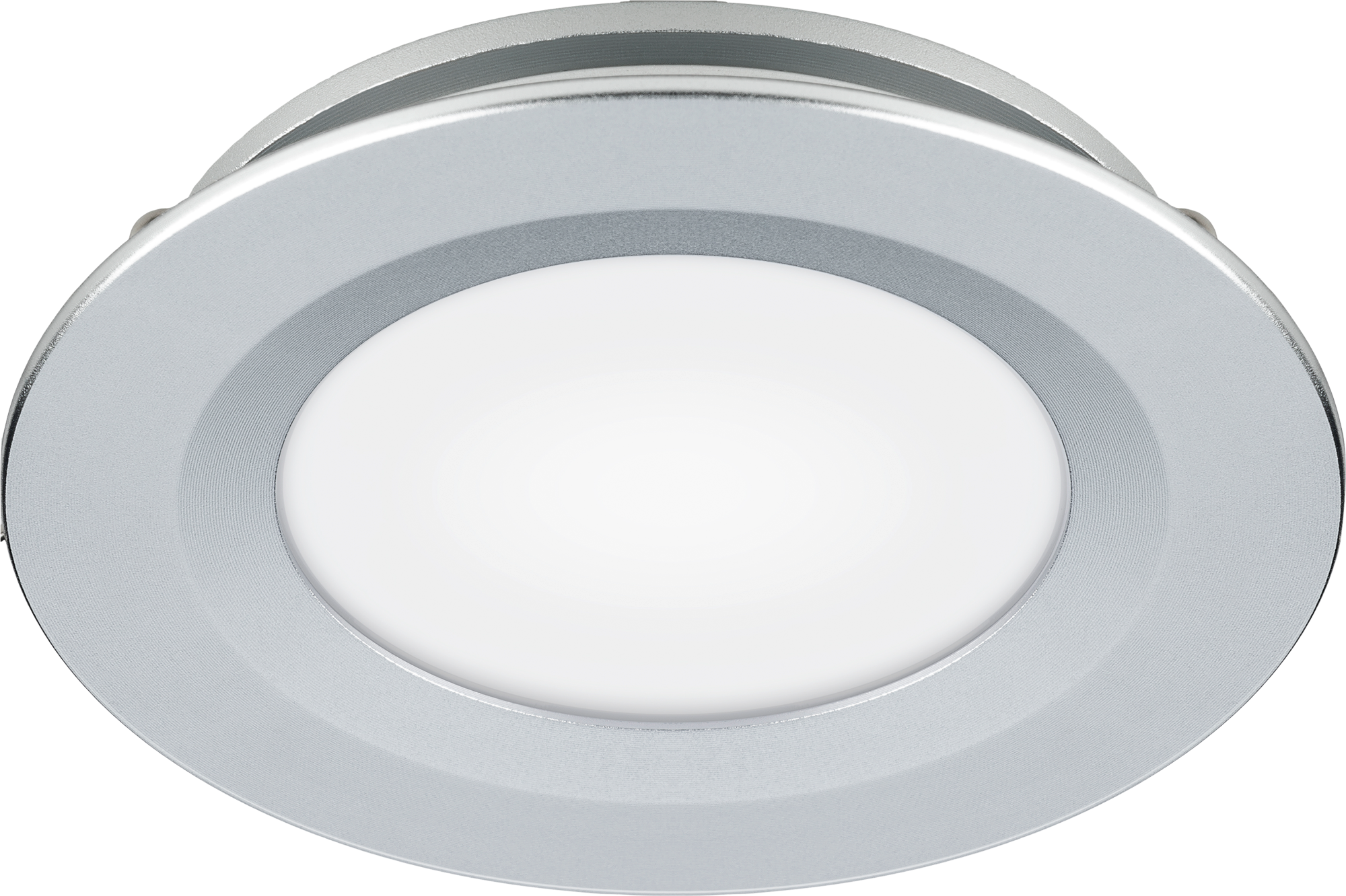 Wentronic WTS-LED TDL-5024 LED Einbauleuchte Aluminium natural