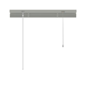 GAMMA aluminum jaloezie 25 mm donkergrijs (kleurnr. 202) 60x130 cm (bxh)