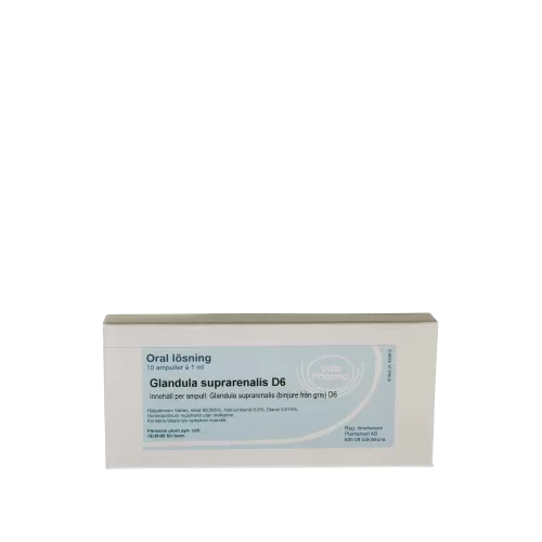 Allergica Glandula suprarenalis D6 - 10 x 1 ml
