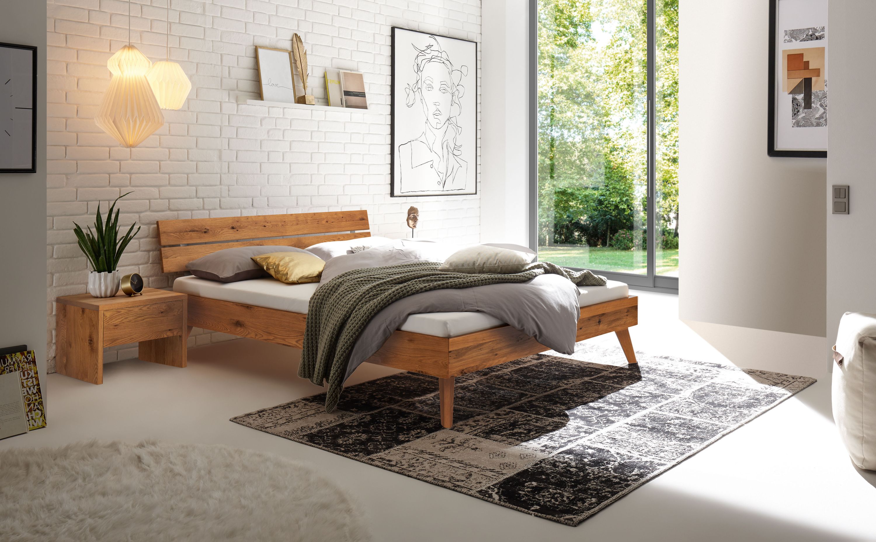 Holzbett HASENA ORTONA 90x200cm