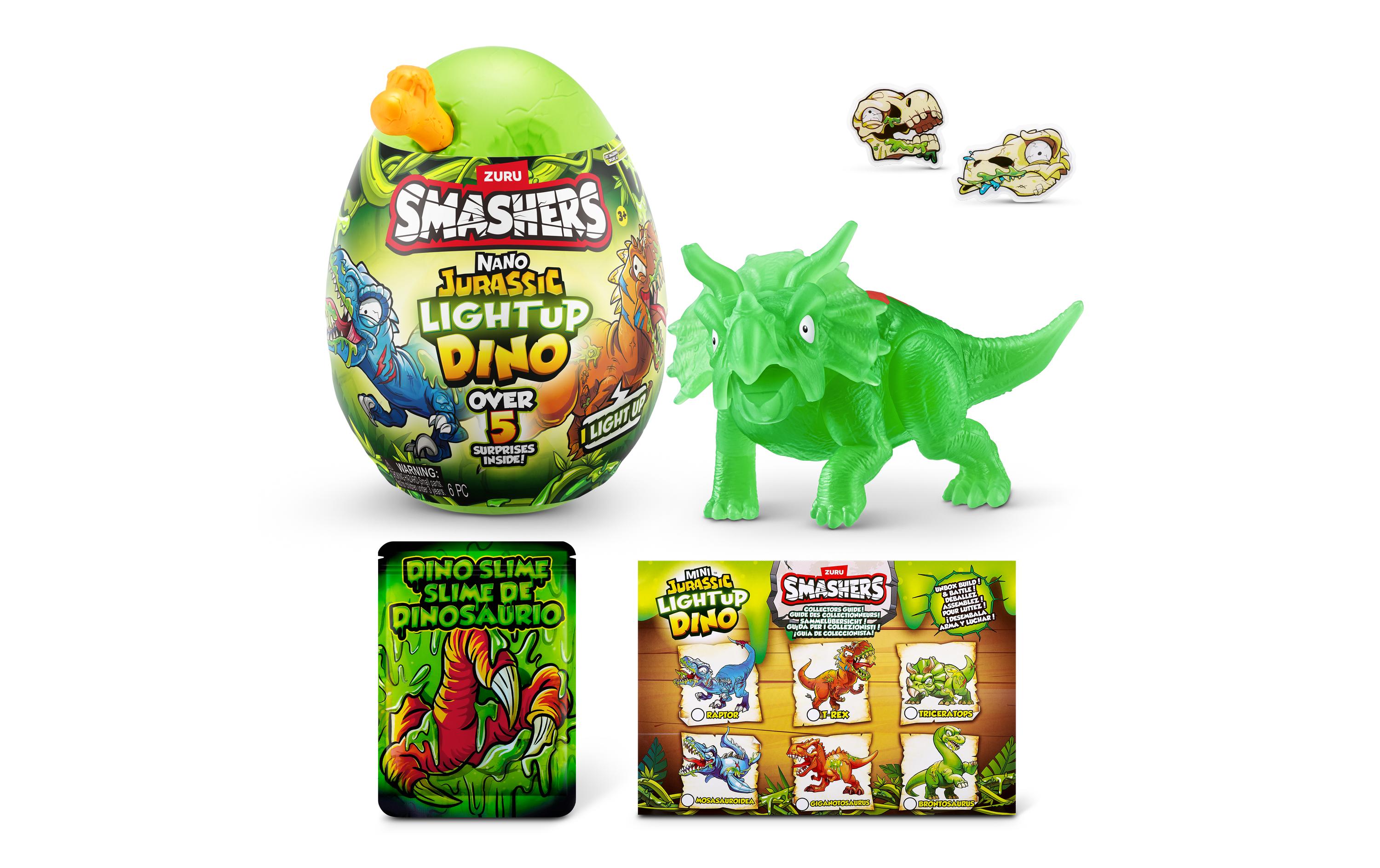 Sammelfigur Smashers – Light Up Dino Ei assortiertSpielzeugfigur