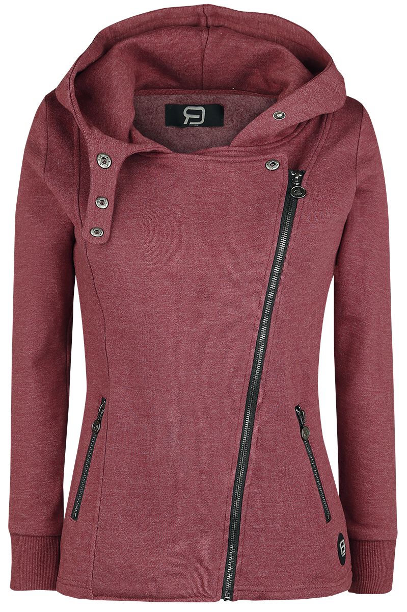 Let It Rock | RED by EMP Sweat-shirt zippé à capuche